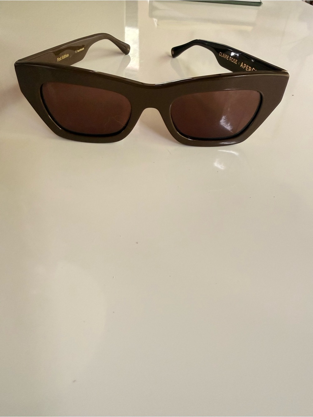 Claire Rose Brown Cat-Eye Women's Sunglasses
